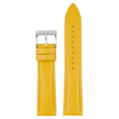 Cinturini PELLE IMBOTTITA di qualità per Omega x Swatch