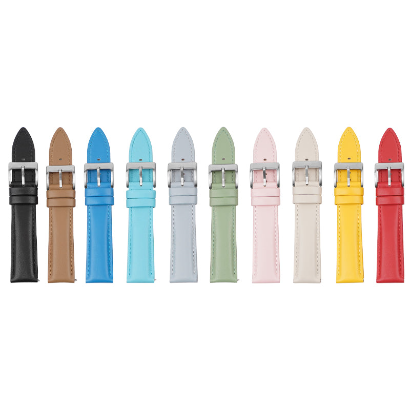 Cinturini PELLE IMBOTTITA di qualità per Omega x Swatch