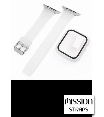 Cinturini + Copri Cassa di SILICONE per Apple Watch