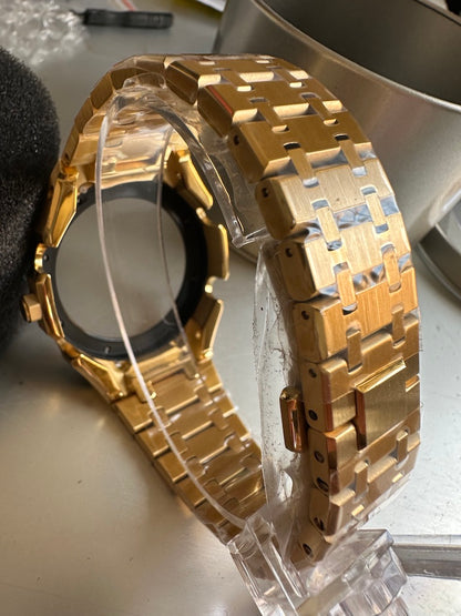 Cinturini + Copri Cassa IRON in acciaio per Casio Gshock 2100
