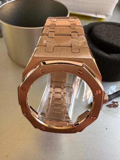 Cinturini + Copri Cassa IRON in acciaio per Casio Gshock 2100