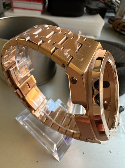 Cinturini + Copri Cassa IRON in acciaio per Casio Gshock 2100