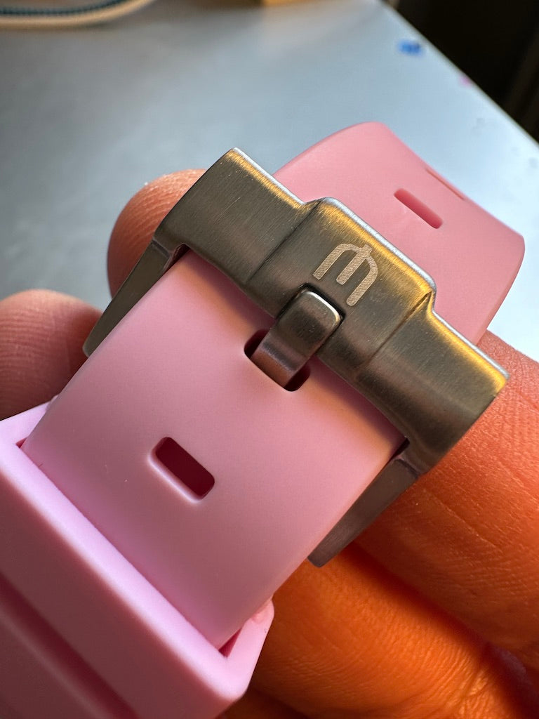 Wraparound "SILICONE" straps for all OmegaSwatch models of the "Mission to the Moon" series and other watches with 20mm lugs (Timex, Seiko, Citizen etc .)