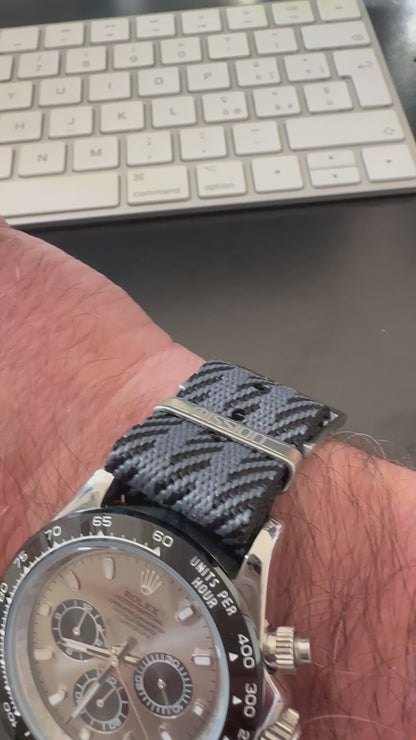 Cinturini NYLON (tipo NATO) per OmegaxSwatch