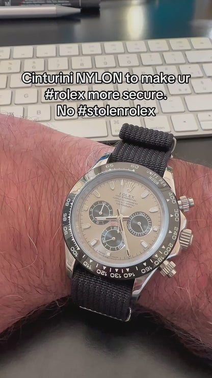 Cinturini NYLON (tipo NATO) per OmegaxSwatch