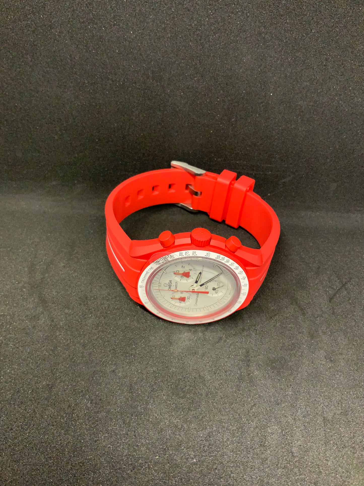 Wraparound "SILICONE" straps for all OmegaSwatch models of the "Mission to the Moon" series and other watches with 20mm lugs (Timex, Seiko, Citizen etc .)