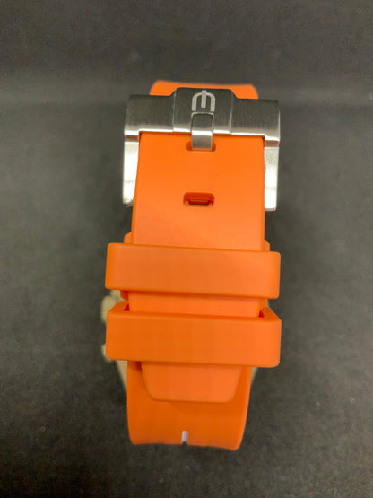 Wraparound "SILICONE" straps for all OmegaSwatch models of the "Mission to the Moon" series and other watches with 20mm lugs (Timex, Seiko, Citizen etc .)