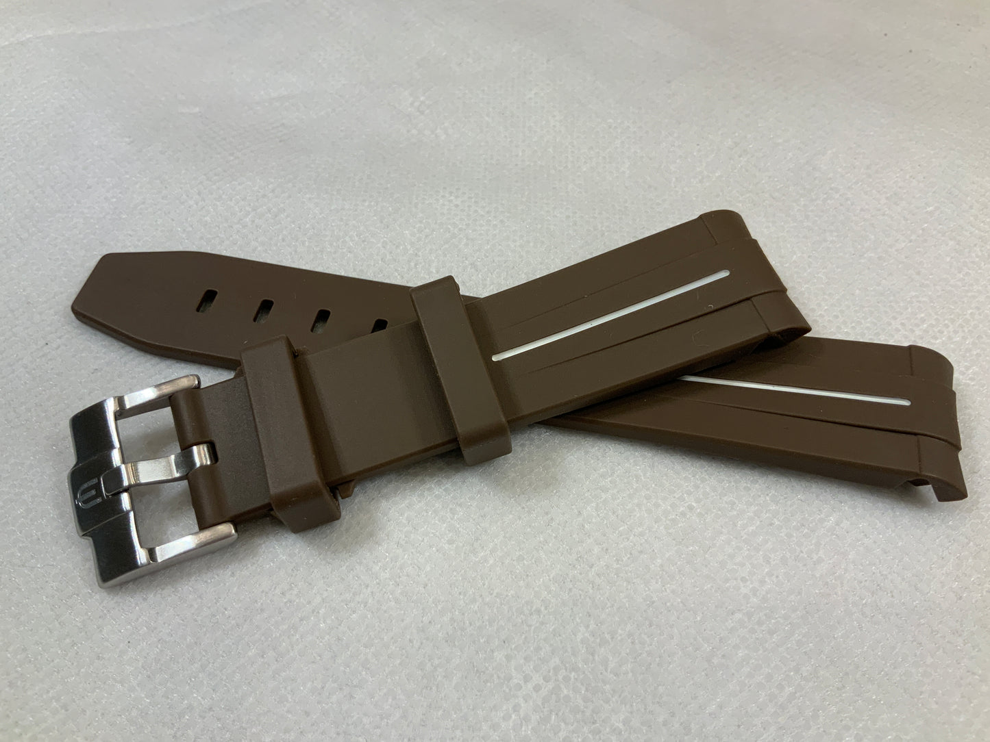Wraparound "SILICONE" straps for all OmegaSwatch models of the "Mission to the Moon" series and other watches with 20mm lugs (Timex, Seiko, Citizen etc .)