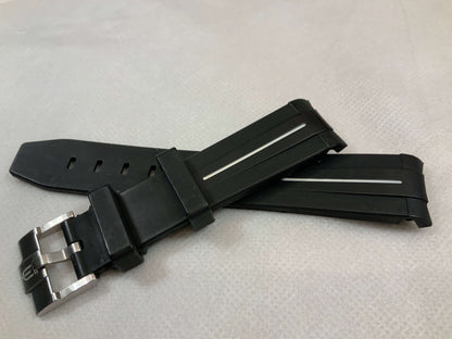 Wraparound "SILICONE" straps for all OmegaSwatch models of the "Mission to the Moon" series and other watches with 20mm lugs (Timex, Seiko, Citizen etc .)