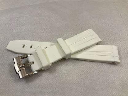 Wraparound "SILICONE" straps for all OmegaSwatch models of the "Mission to the Moon" series and other watches with 20mm lugs (Timex, Seiko, Citizen etc .)