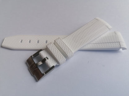 Wraparound "SILICONE" straps for all OmegaSwatch models of the "Mission to the Moon" series and other watches with 20mm lugs (Timex, Seiko, Citizen etc .)