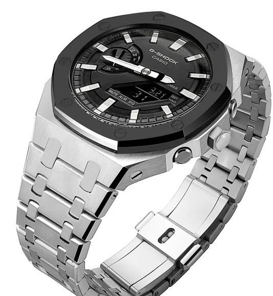 "IRON OAK" Case Cover Straps for CASIO GSHOCK 2100